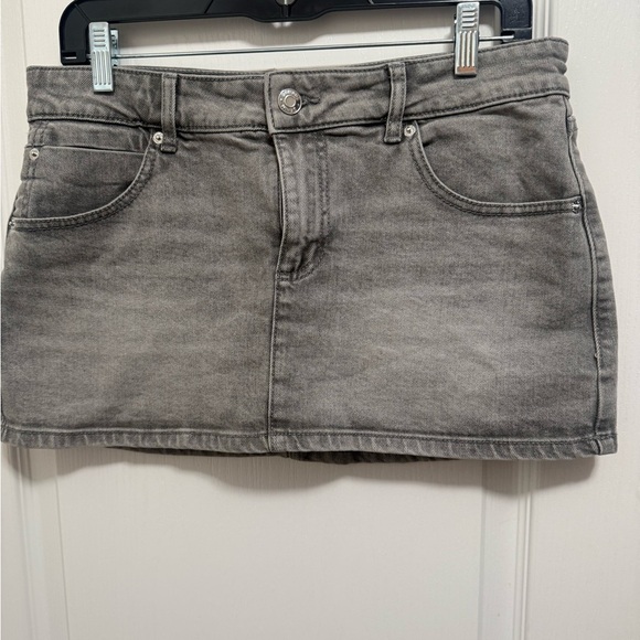 Garage Dresses & Skirts - Garage Charcoal Mini Skirt
